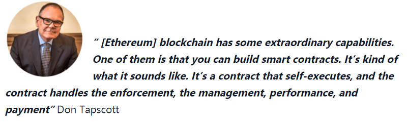Ethereum (ETH) Quote Don Tapscott