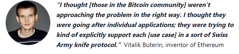 Ethereum (ETH) Quote Vitalik Buterin