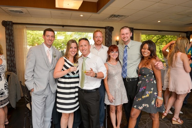 Chris & Sondra Bell Wedding Group of Friends